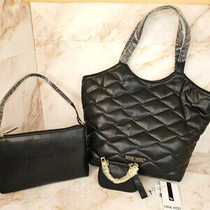 Nine West Regan 3 in 1 Large Tote, NWT